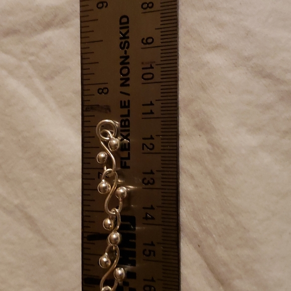 STERLING SILVER "S" LINK BRACELET - 925 - Picture 5 of 5